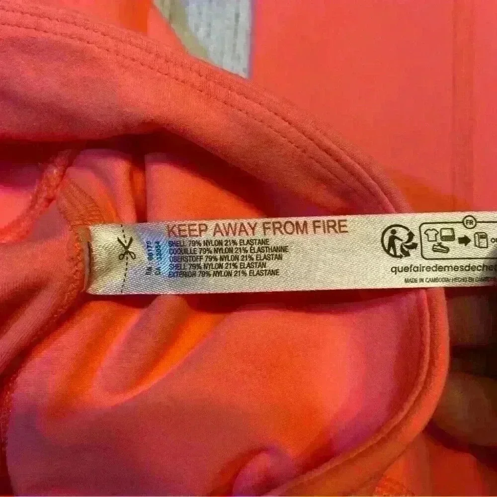 Free People Movement Flare Leggings‎ XSMALL Coral Athletic Athleisure *Flaw